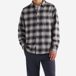 4 Pcs Men Cotton Plaid Flannel Shirt